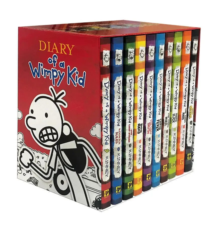 Diary Of A Wimpy Kid Box Of Books 1-10 Hardcover Gift Set | Jeff Kinney | Buch-image