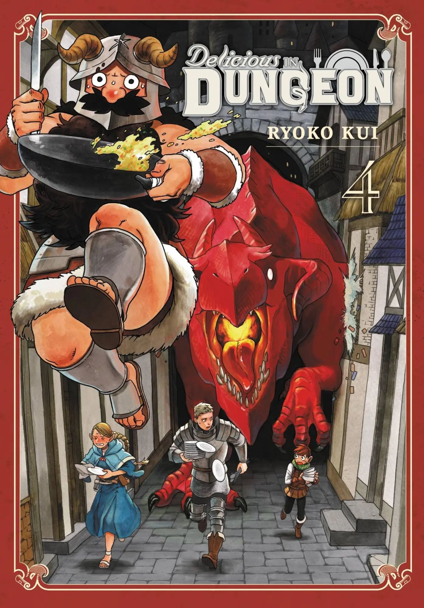 Delicious in Dungeon, Vol. 4 / Volume 4 / Ryoko Kui / Taschenbuch / Kartoniert Broschiert / Englisch / 2018 / Yen Press / EAN 9780316446402 - Kui, Ryoko