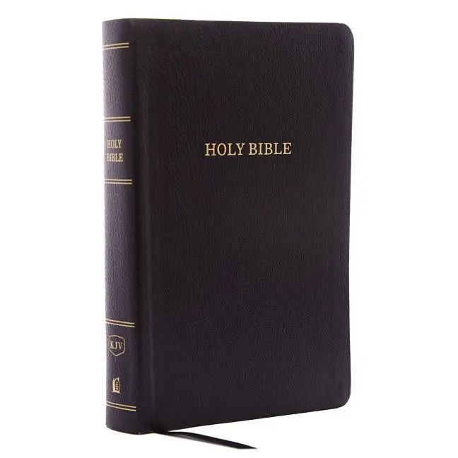KJV Holy Bible: Personal Size Giant Print with 43,000 Cross References, Black Bonded Leather, Red Letter, Comfort Print (Thumb Indexed): King James Version / Thomas Nelson / Buch / Leder / Englisch - Nelson, Thomas