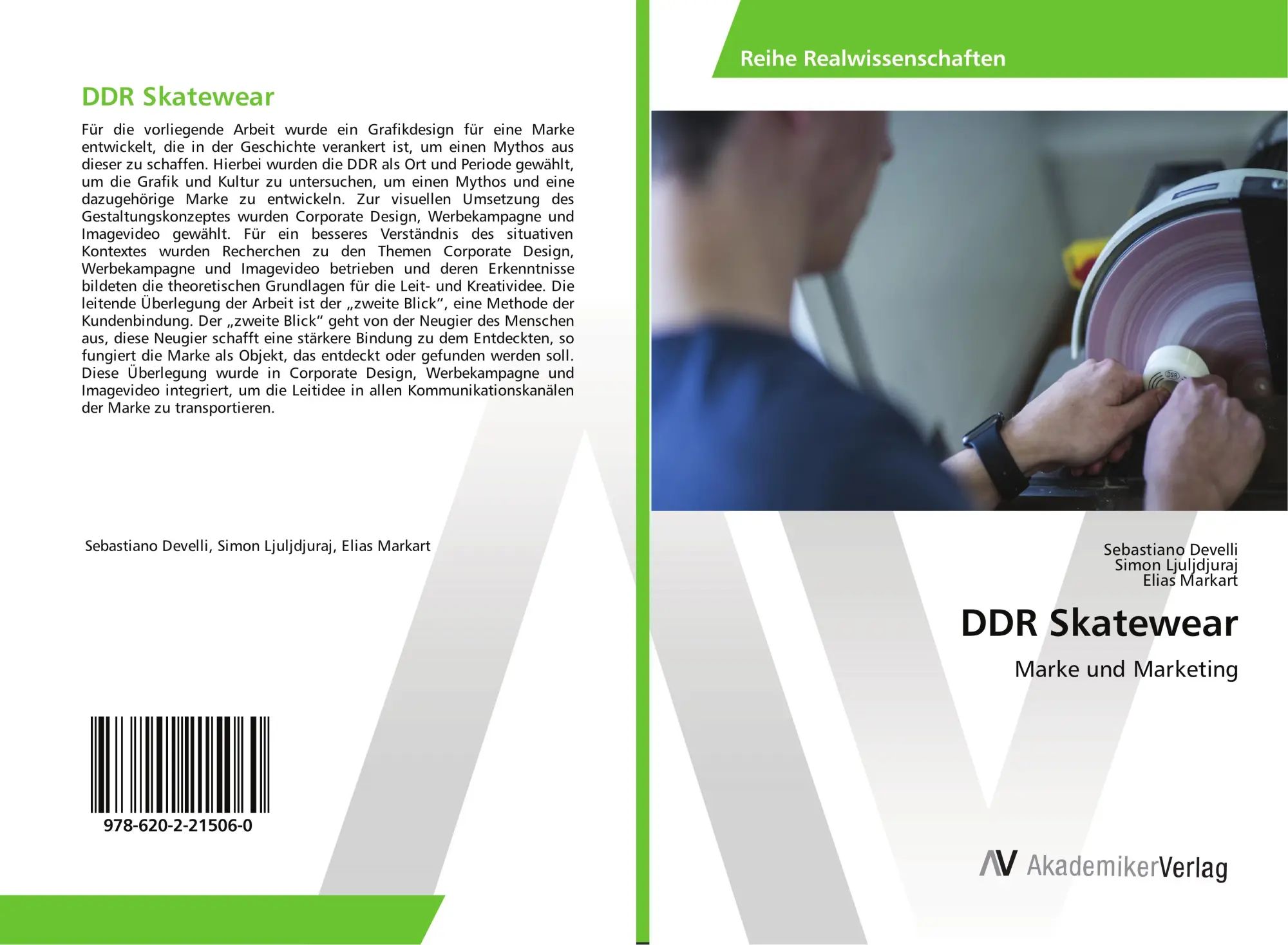 DDR Skatewear / Marke und Marketing / Sebastiano Develli (u. a.) / Taschenbuch / 56 S. / Deutsch / 2018 / AV Akademikerverlag / EAN 9786202215060 - Develli, Sebastiano