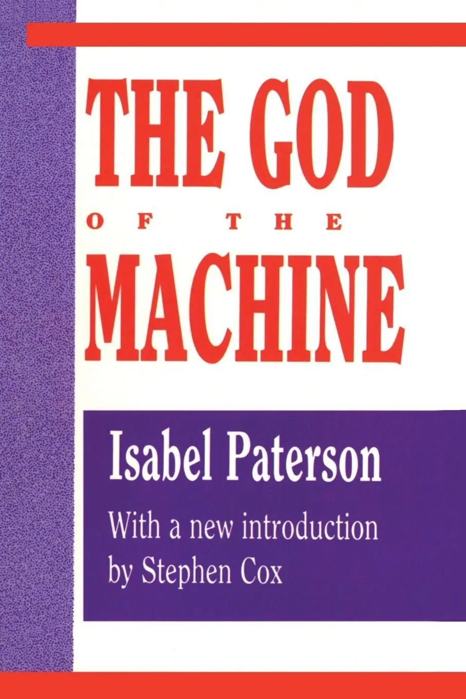 God of the Machine / Isabel Paterson / Taschenbuch / Einband - flex.(Paperback) / Englisch / 1993 / Routledge / EAN 9781560006664 - Paterson, Isabel