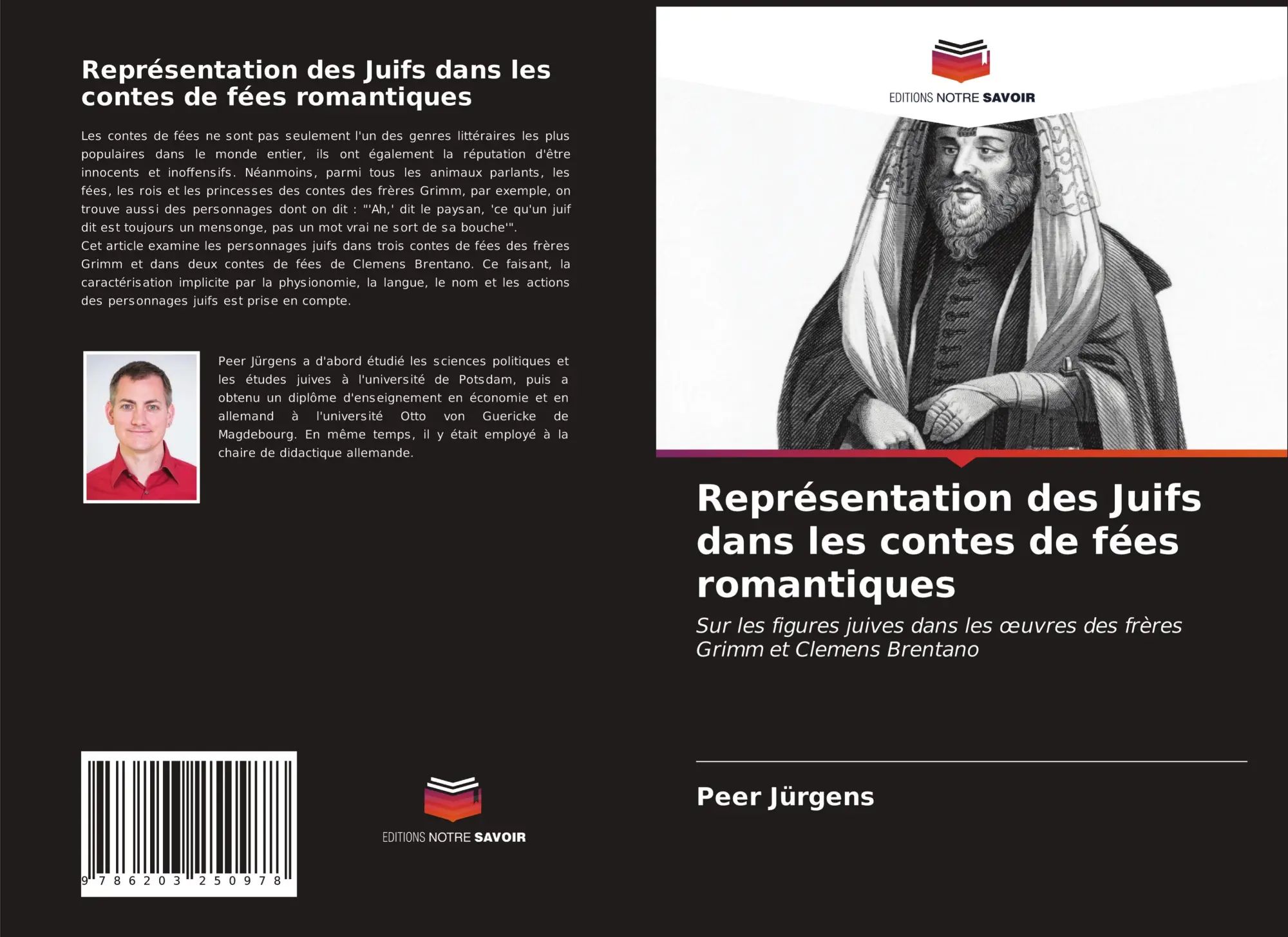 Représentation des Juifs dans les contes de fées romantiques / Sur les figures juives dans les ¿uvres des frères Grimm et Clemens Brentano / Peer Jürgens / Taschenbuch / Französisch / 2021 - Jürgens, Peer