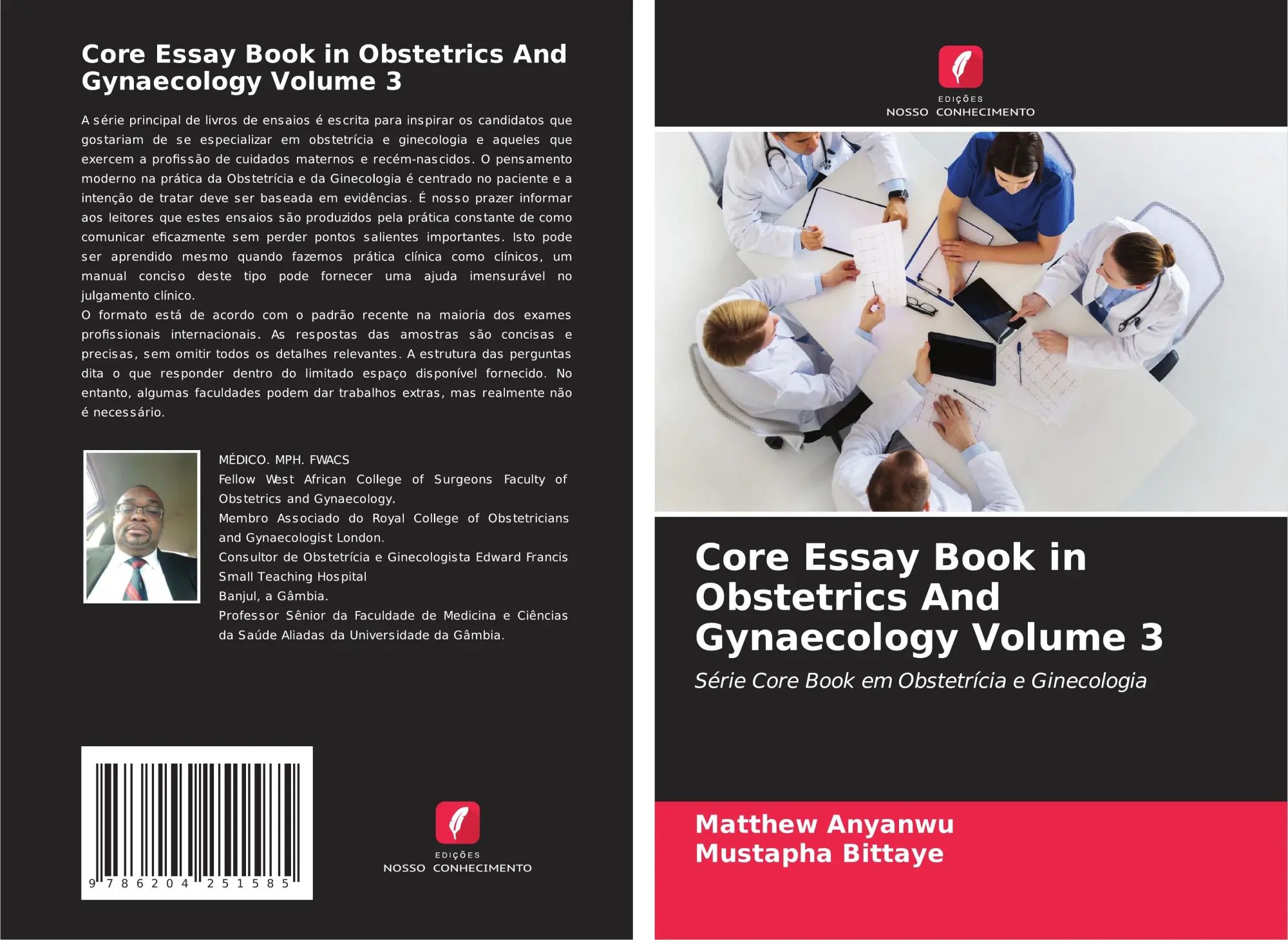 Core Essay Book in Obstetrics And Gynaecology Volume 3 / Série Core Book em Obstetrícia e Ginecologia / Matthew Anyanwu (u. a.) / Taschenbuch / Portugiesisch / 2021 / Edições Nosso Conhecimento - Anyanwu, Matthew