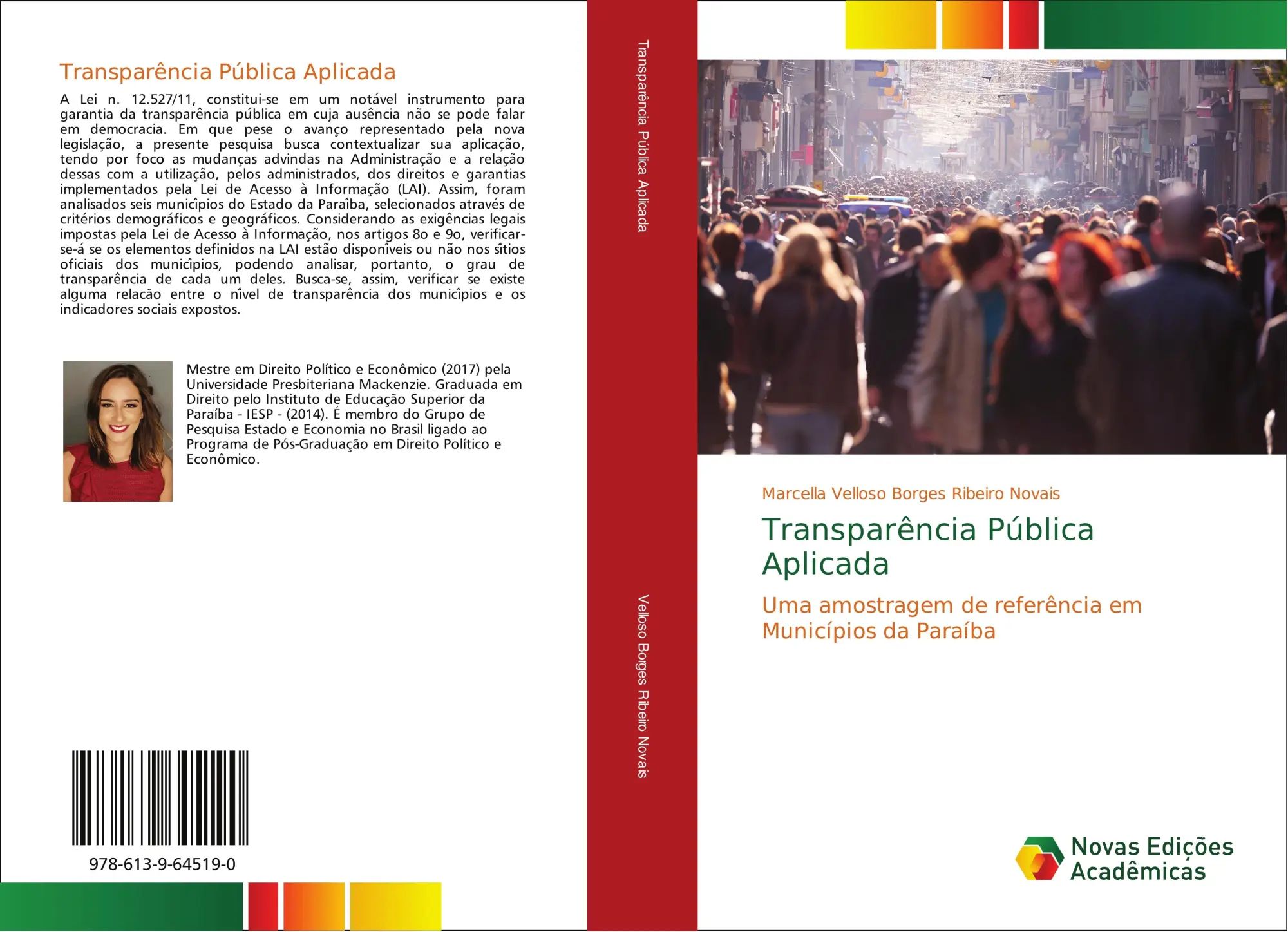 Transparência Pública Aplicada / Uma amostragem de referência em Municípios da Paraíba / Marcella Velloso Borges Ribeiro Novais / Taschenbuch / Portugiesisch / 2018 / Novas Edições Acadêmicas - Velloso Borges Ribeiro Novais, Marcella